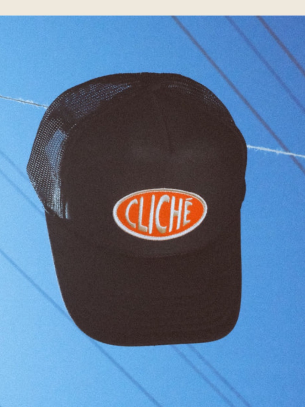 Cliché Black Trucker Hat Machine Gun Kelly